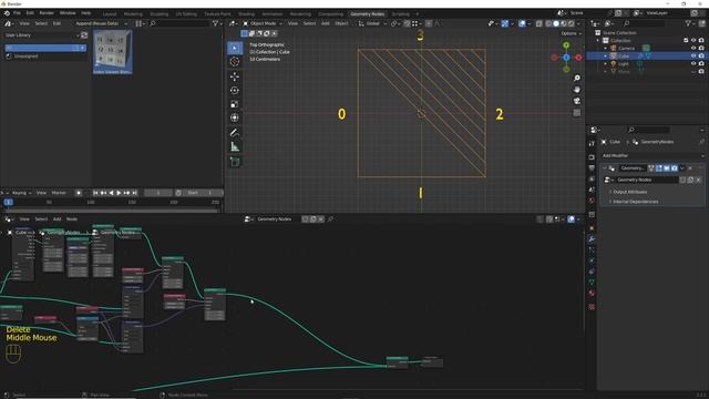 Tutorial - String art en Geometry Nodes смотреть онлайн