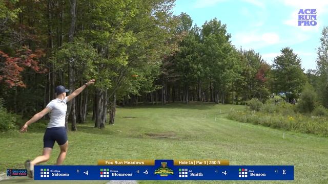 ARP | 2023 PDGA Pro Worlds | R4B9 | Blomroos : Salonen : A. Smith : Benson | FPO Chase Card | смотреть онлайн