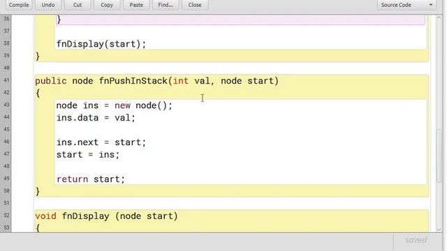 Data Structure in Java - Q - Code of Push in Stack #datastructurespushinstack смотреть онлайн