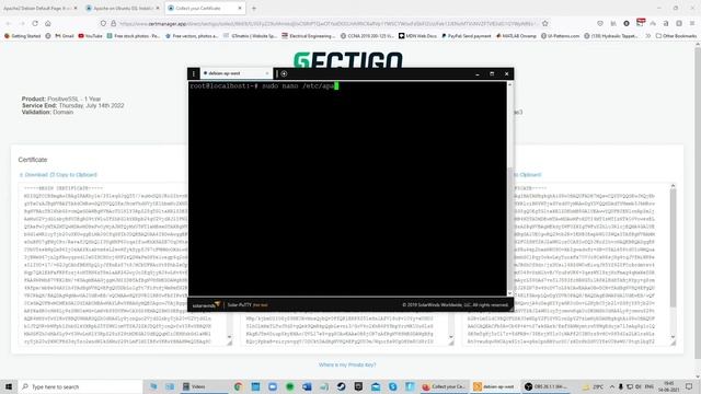 Install SSL/TLS for Apache on Debian смотреть онлайн