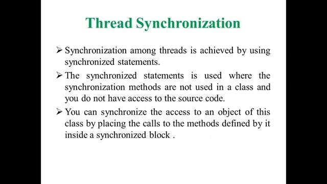 Video 36 Thread Synchronization in Java смотреть онлайн