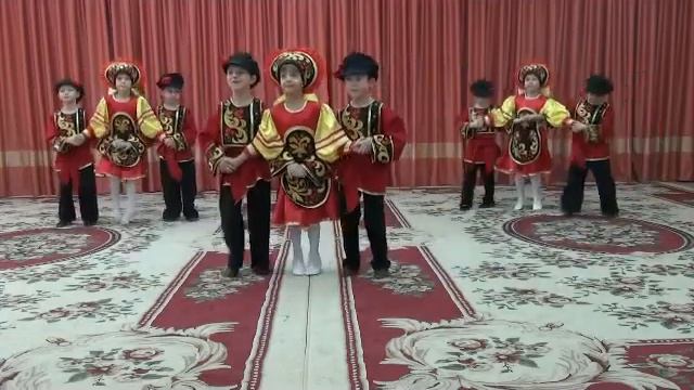 Пляска Веселая Хохлома смотреть онлайн