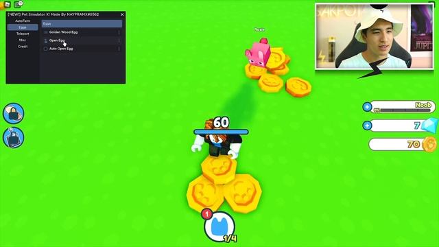 NEW Pet Simulator X Roblox Coin Script Exploit GUI (2023 NO LINKVERTISE) смотреть онлайн