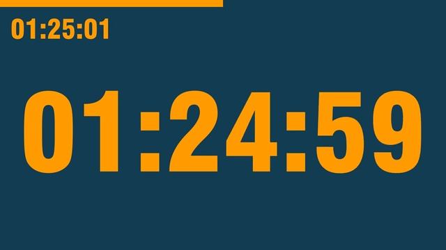 2 Hour 50 Minute Timer (with End Alarm, Time Elapsed And Progress Bar)