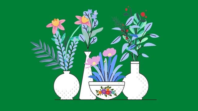 Футаж Цветы | flowers | футажи для видео | хромакей | зеленый фон | green screen | ФутаЖОР смотреть онлайн