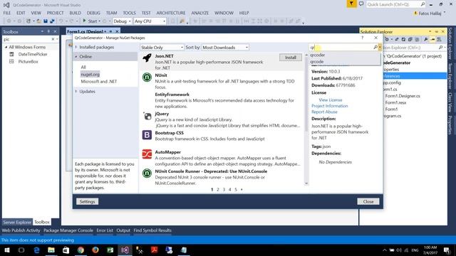 Video: QR Code Image generator with C# - text to qr code смотреть онлайн