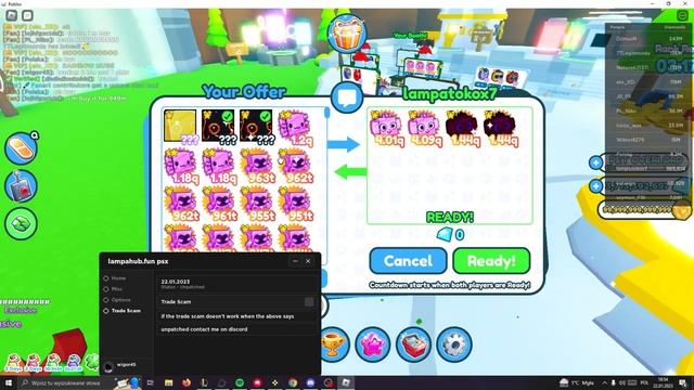 Roblox Pet Simulator X Trade Scam Free Script Review