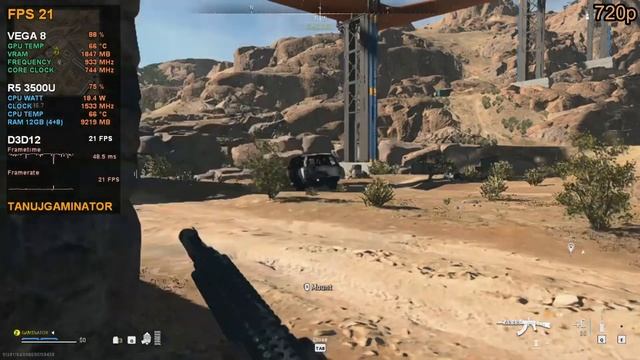 COD WARZONE 2.0 | AMD RYZEN 5 3500U | 12GB RAM | VEGA 8 | BENCHMARK смотреть онлайн