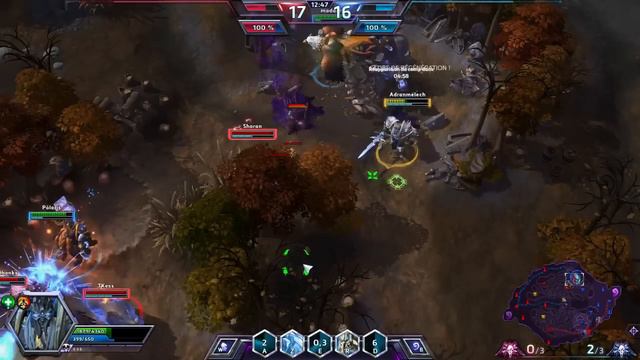 [5] Gameplay Heroes of the Storm - Arthas (1) - FR & HD смотреть онлайн