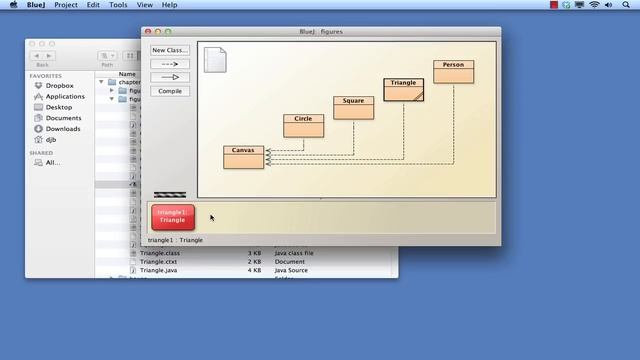 Chapter 1: VN 1.2 Creating and using objects within BlueJ смотреть онлайн