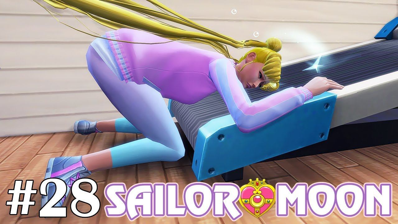 Худеем к свадьбе - The Sims 4 - Sailor Moon #28 смотреть онлайн