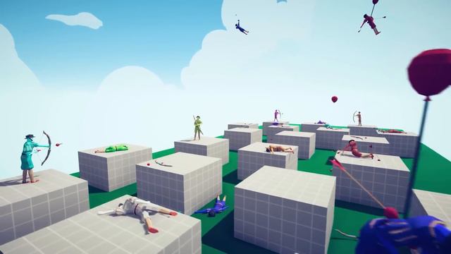 20 Units Battle Royale | Totally Accurate Battle Simulator TABS смотреть онлайн