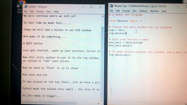 Python Basics Lesson 2 - Simple GUI Calculator смотреть онлайн