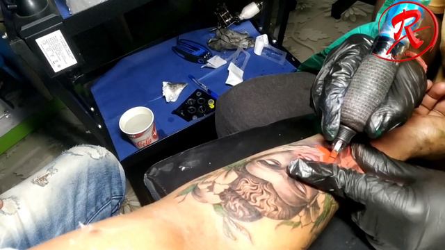 best cover up new tattoo lords of Buddho tattoo Raju skin art смотреть онлайн