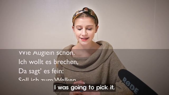 [Learn German with Poetry] Gefunden I Found // Reading Goethe's Poems ?? смотреть онлайн