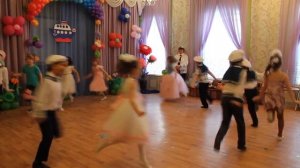 Выпускной в детском саду. Танец морячков и их подружек.