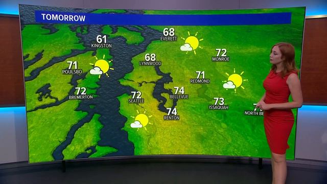 Temperatures will continue to rise into next week | KING 5 Weather смотреть онлайн