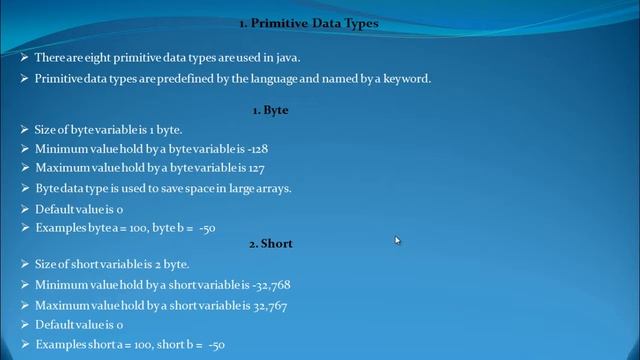Lecture 4: Datatype in java(Hindi/Urdu) смотреть онлайн