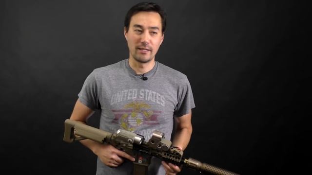 G&P M4 Free float recoil shock system. Очень странная М-ка... смотреть онлайн