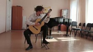 Н. Паганини "Соната До Мажор"