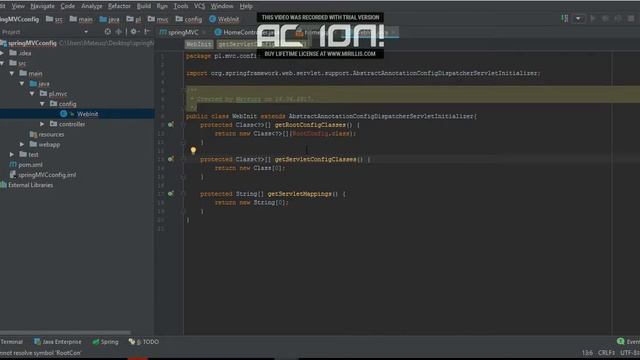 Spring MVC FULL Java Config. IntelliJ. смотреть онлайн