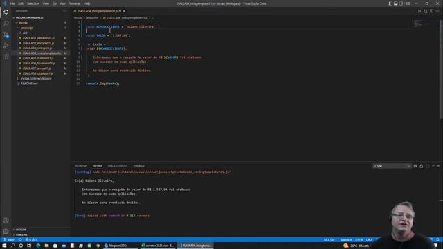 JAVASCRIPT AULA 06 - STRING TEMPLATE .:: INCCAA.COM.BR ::. смотреть онлайн