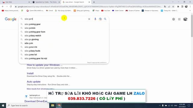 Lỗi game Blade and Soul BNS Fail to creat D3D9 device смотреть онлайн