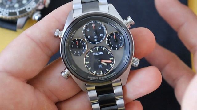 Seiko SFJ005P1 Speedtimer - El Crono De Seiko Solar Y Peculiar!