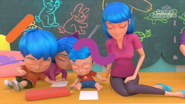 Игривые ручки и другие песни семьи Блу | Детское Королевство смотреть онлайн