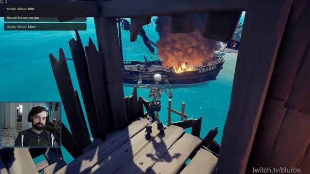 Crew Thinks I'm an NPC for an HOUR | Sea of Thieves смотреть онлайн