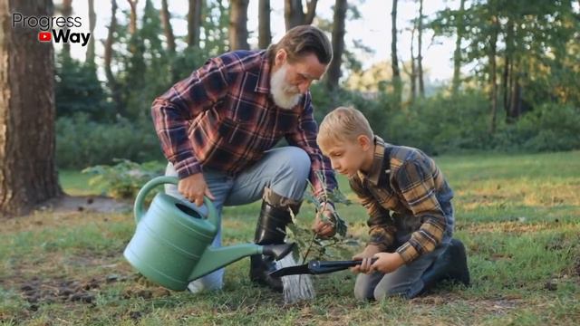 Как высаживать саженцы в сложных условиях?! Руководство по закладке сада! смотреть онлайн