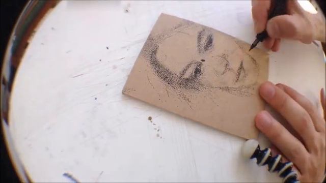 Dotwork Portrait — Alyona | Art Time-Lapse смотреть онлайн