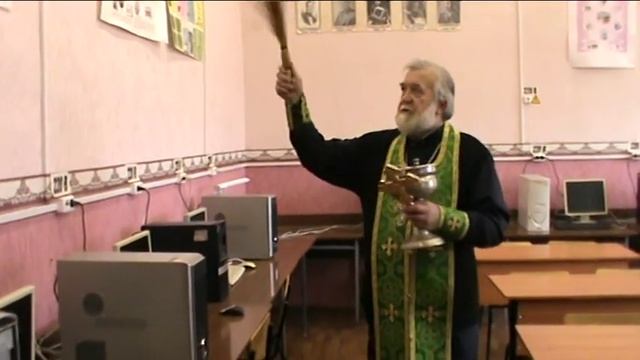 Освящение техникума в Тербунах смотреть онлайн