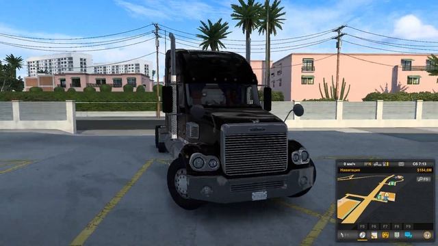 American Truck Simulator 1.47 Обзор Мод Freightliner Coronado смотреть онлайн
