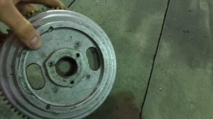 Посадка зубчатого венца.