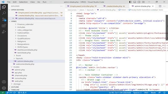 72 - استكمال اضافة موظف جديد - مشروع ادارة الموظفين لارافيل php laravel HRMS project #laravel смотреть онлайн