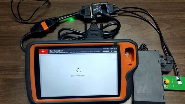 Xhorse VVDI Key Tool Plus Program BMW CAS3 Key via Godiag Test Platform-VVDISHOP