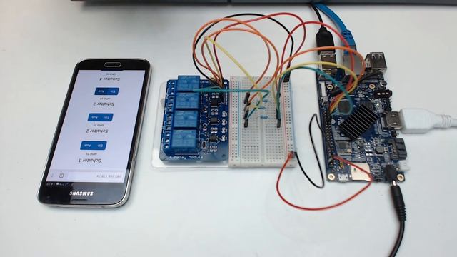 Умный дом Orange PI Plus + Armbian Legacy Jessie server + WiringPi Smart Home смотреть онлайн