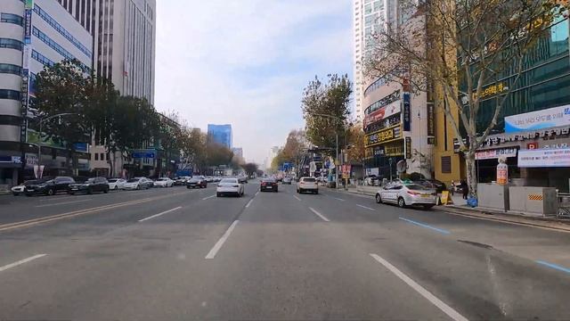 【Korea City Drive】 DAEGU - The 4th Largest City ? In December смотреть онлайн