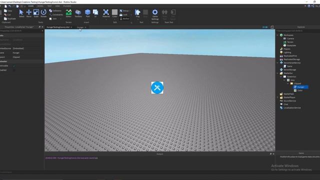 Creating a Hunger Icon | ROBLOX смотреть онлайн
