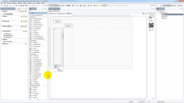 RapidClipse - GUI Builder Views смотреть онлайн