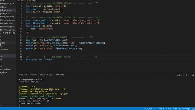 csv upload | HTML, CSS, Javascript, Node js, Express js, MongoDB, Ejs смотреть онлайн