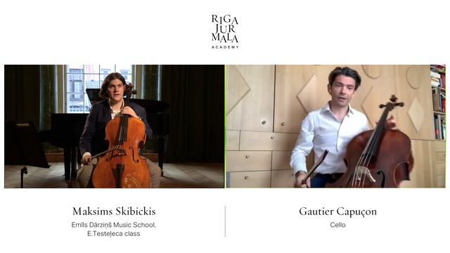 Live cello masterclass with Gautier Capuçon смотреть онлайн