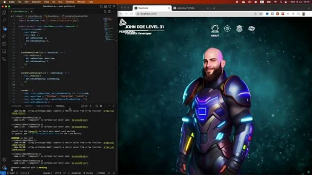 Portifolio Metaverso em HTML,CSS JS, REACT e NODEJS смотреть онлайн