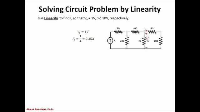 Electric Circuit Problem - Linearity смотреть онлайн