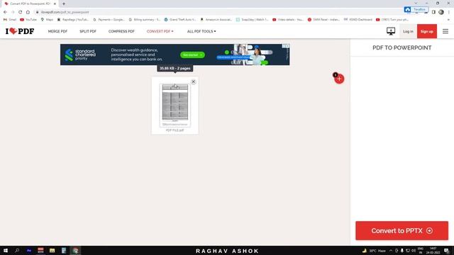 How to convert any PDF file in MS Word, Excel, Access & Powerpoint | Raghav Ashok смотреть онлайн