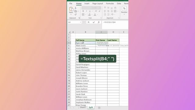 How To Split Text In Excel - Easy Guide ? | Text विभाजन: Excel में सीखिए