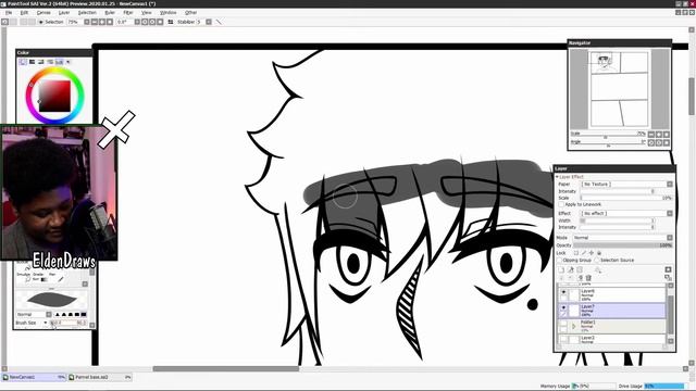 How to Create Comics in Paint Tool Sai 2 смотреть онлайн