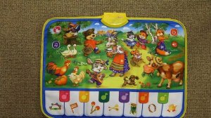 Развивающий музыкальный коврик "Топ-топ, топотушки" - новинка для детей от компании "Азбукварик"