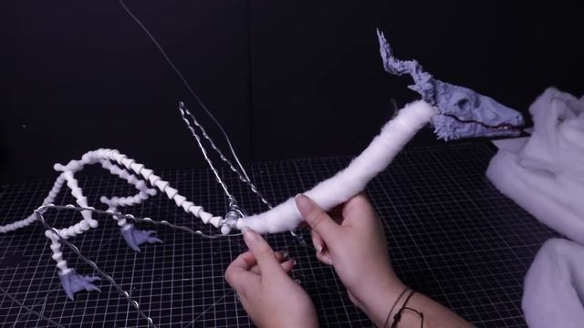 Making a SkullCrawler Dragon! Art Doll DIY смотреть онлайн